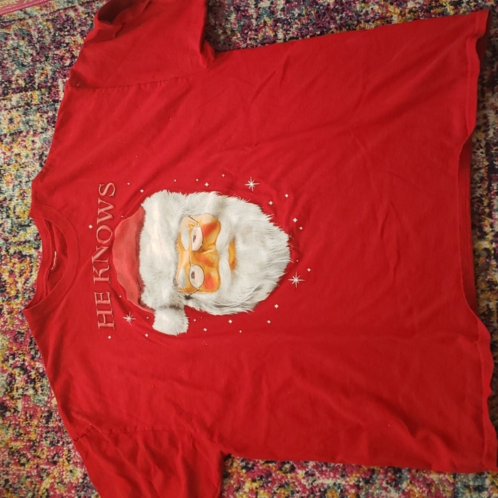 VTG hilarious santa Christmas tshirt